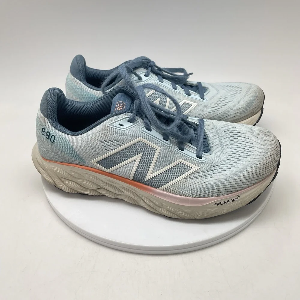 New‎ Balance Sneakers Womens 8.5 D FF X 880 V14 W880J14 Blue Running Shoes